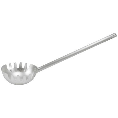 アルミ両口麺ひしゃく20cm柄長50cm 1545190