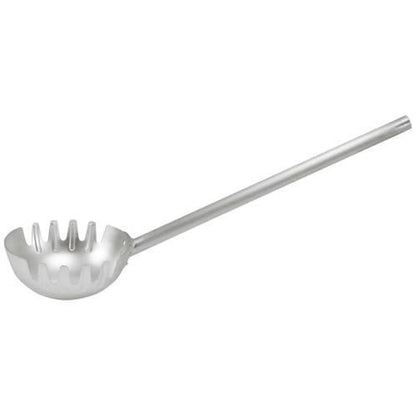 アルミ両口麺ひしゃく20cm柄長50cm 1545190