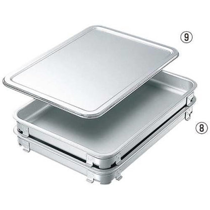 エコクリーンアルミ餃子＆生鮮バット8枚取 1818300