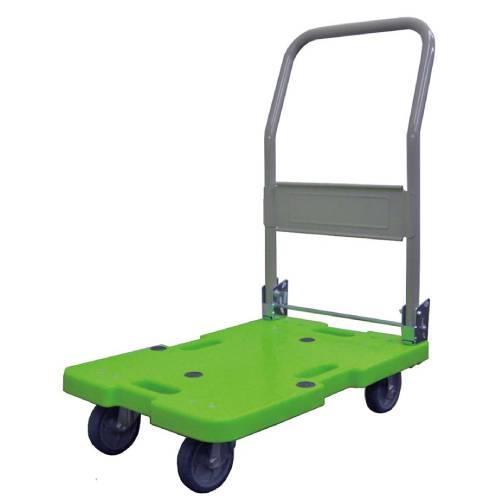 軽量運搬車LSK-211Gハントル折畳式緑 1881100
