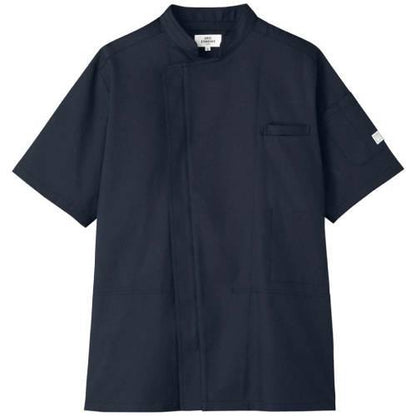 空調服コックコートー半袖4LC-5ネイビー 2211510