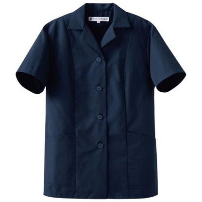 女性用コート調理服AA337-119号ネイビー 2223250