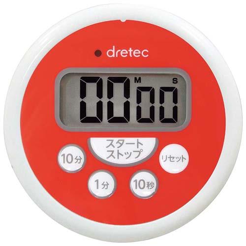 ドリテック洗えるタイマーT-533RDHAレッド 2400130