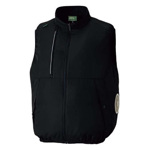 空調服ベスト男女〇ブラックL50296010 2401650