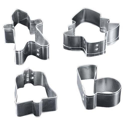 FKブリキクリスマス用抜型4pcsセット 2602400