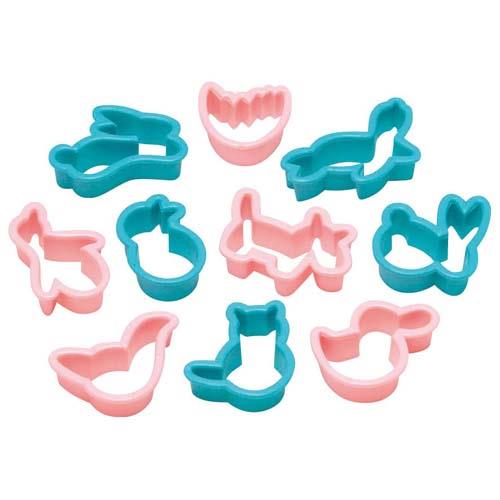 PCクッキー抜型動物10pcs752 2603500