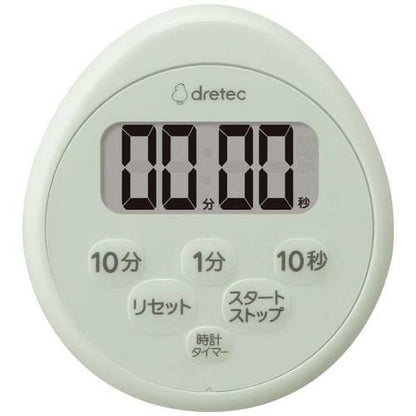 時計付防水タイマーT-611GNグリーン 2879931