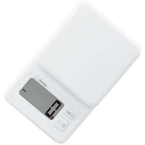 ドリテックデジタルスケルブロト2kgKS-725WT白 2880310