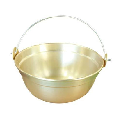 アルマイトツル付段付鍋36cm 2893400