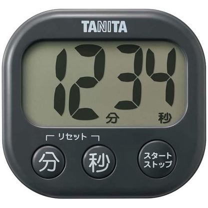 でか見えタイマ100分計TD-429ダークグレー 2977401