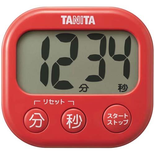 でか見えタイマ100分計TD-429チェリーレッド 2977421