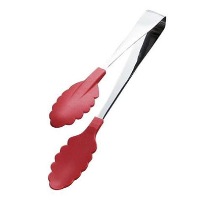 抗菌耐熱カラートング中レッド25cm 3429900