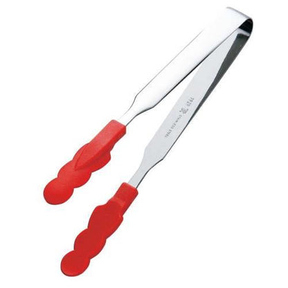 抗菌耐熱カラートングスリム小レッド17.5cm 3431120