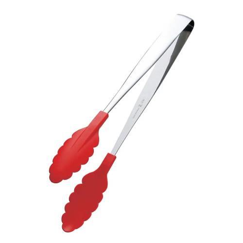 抗菌耐熱カラートング大レッド30cm 3431510