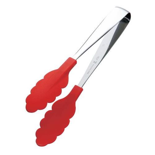 抗菌耐熱カラートング小レッド20cm 3431550