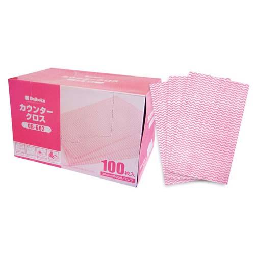 DKカウンタークロス100枚入ピンクCR-602 3523610