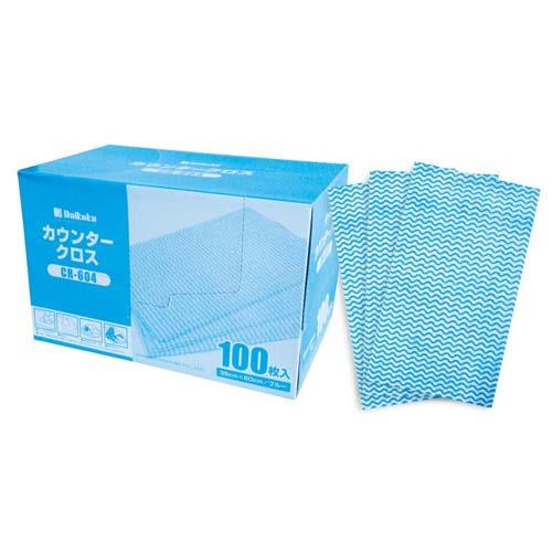 DKカウンタークロス100枚入ブルーCR-604 3523630