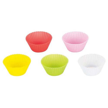 シリコンカップ5色組ラウンドL59611 3648240