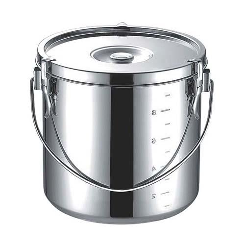 K19-0電磁厚底給食缶16cm3.1L 3756100