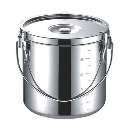 K19-0電磁厚底給食缶16cm3.1L 3756100