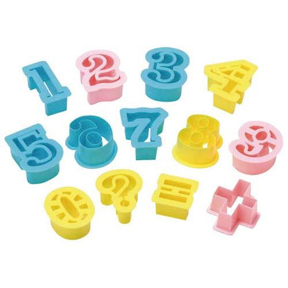 PCクッキー抜型フィガ数字13pcs1734 3896200