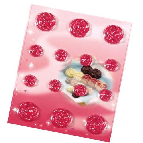 チョコレートモールドキラリバラ1189 3897410
