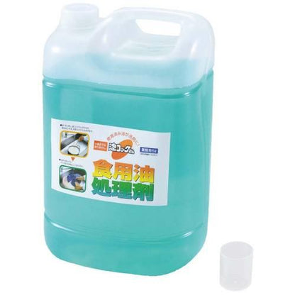 天ぷら油処理剤油コック5L計量カップ付 4039750