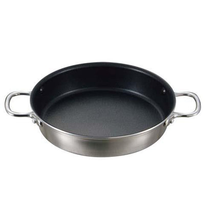 ステンキャストハンドル両手ステーキフライハン27cm 4331300