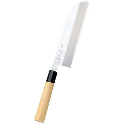 本霞玉白鋼鎌形薄刃22.5cmKS0722 4580600