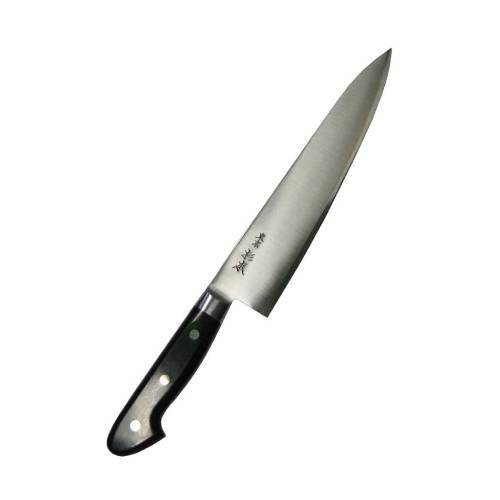 ツバ付最上品A洋庖丁日本鋼牛刀24cm 4582000