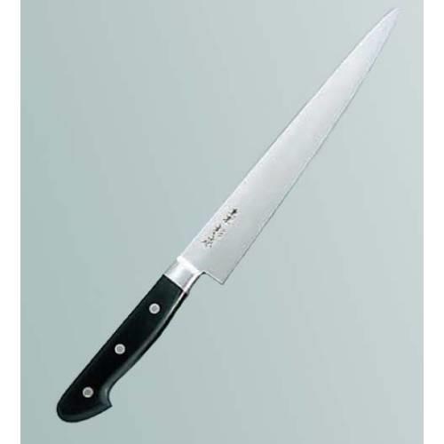 ツバ付最上品A洋庖丁日本鋼筋引24cm 4582500