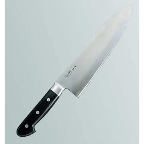 ツバ付最上品A庖丁日本鋼出刃21cm 4582700