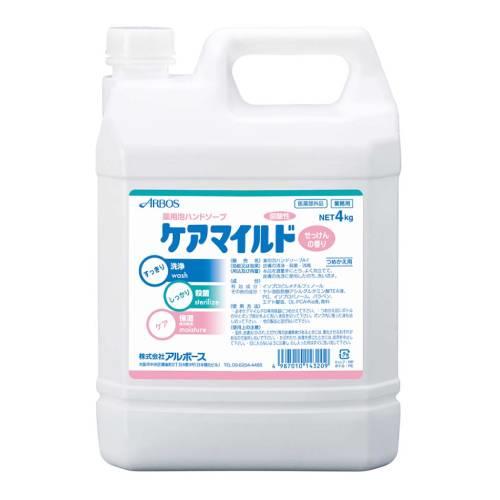薬用泡ハンドソープケアマイルト石鹸香り4kg 4670200