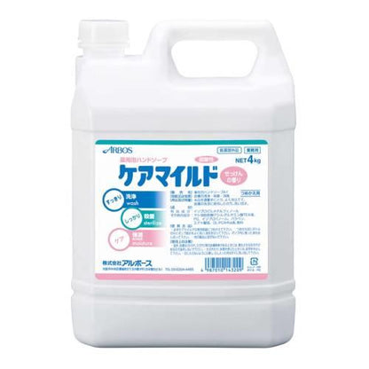 薬用泡ハンドソープケアマイルト石鹸香り4kg 4670200