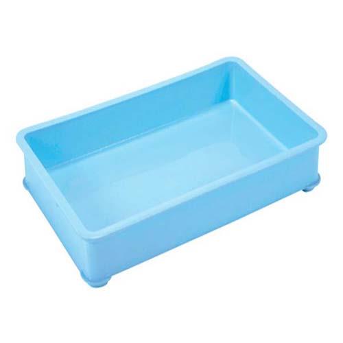 PPカラー番重A型小ブルーサンコー製 4836910