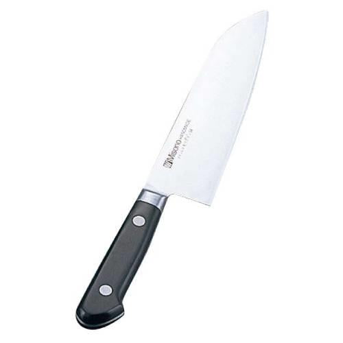 モリブデン鋼ツバ付三徳庖丁58014cm 4888800