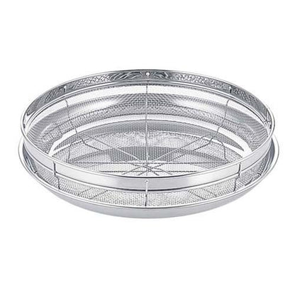 浅ザル＆トレーセットネット入25cm 5121500