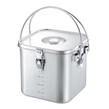KIH対応19-0角型給食缶目盛付18cm 5644900