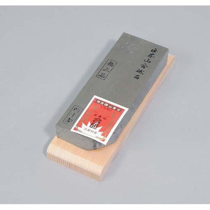 大平砿山超仕上天然砥石40型台付 6394010