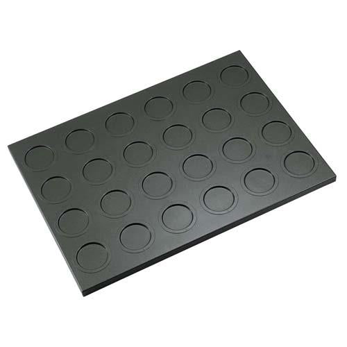 セラミック ラングドシャ丸型天板7cm24ヶ取 6739400