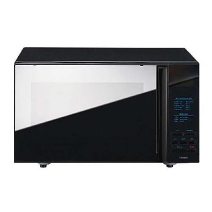 ミラーガラスフラット電子レンジDR-4259Bブラック 7244283