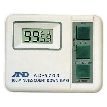 デジタル式タイマー100分計AD-5703TypeA 7356801