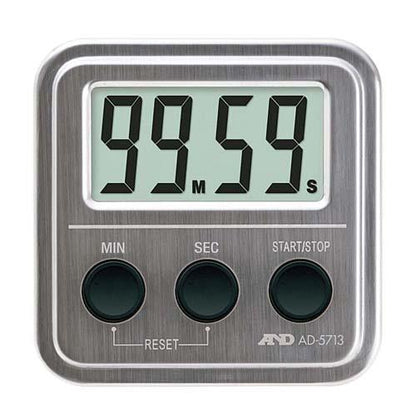 A＆D100分計タイマーステンレストップAD5713 7356810