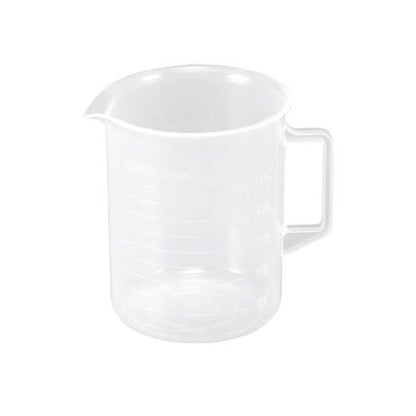 ポリプロピレン手付ビーカー1029500ml 7438310