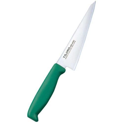 トウジロウカラー庖丁骨スキ15cmF-232G緑 7587250