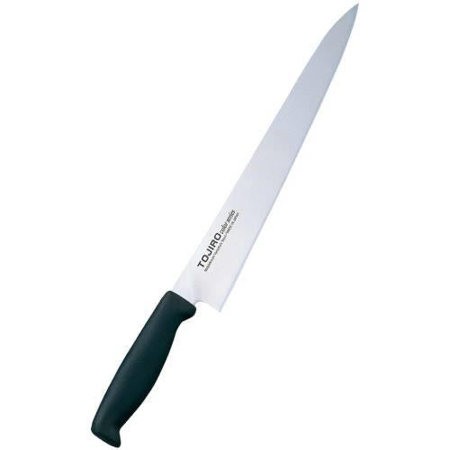トウジロウカラー庖丁筋引き24cmF-253BK黒 7587360