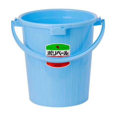 丸型ポリペール35柄付本体ブルーP35E 7762700