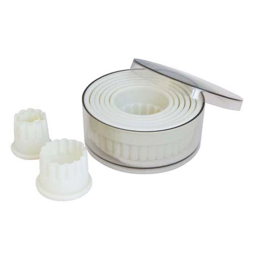 樹脂製パテ抜丸型ギサ9pcセット4307.00 7793600