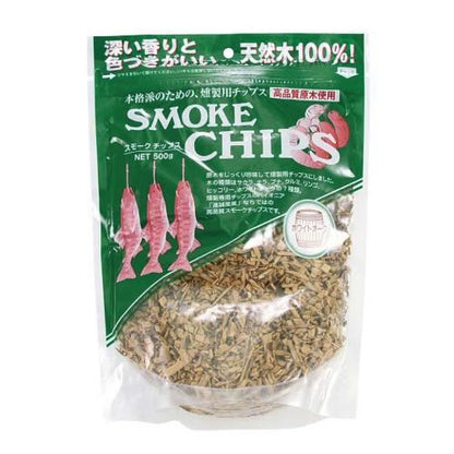 スモークチップ500gホワイトオーク 8059100