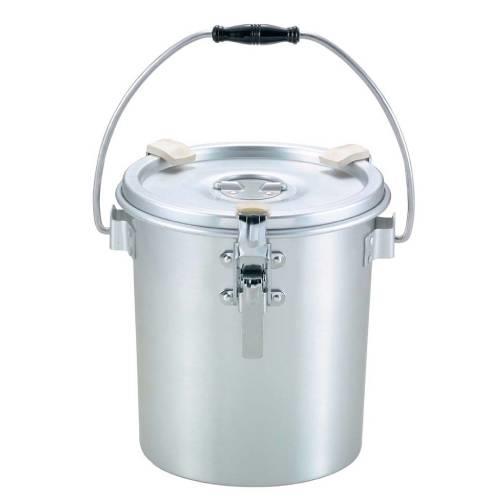 アルマイト丸型二重食缶クリップ付237-H4L 8059500